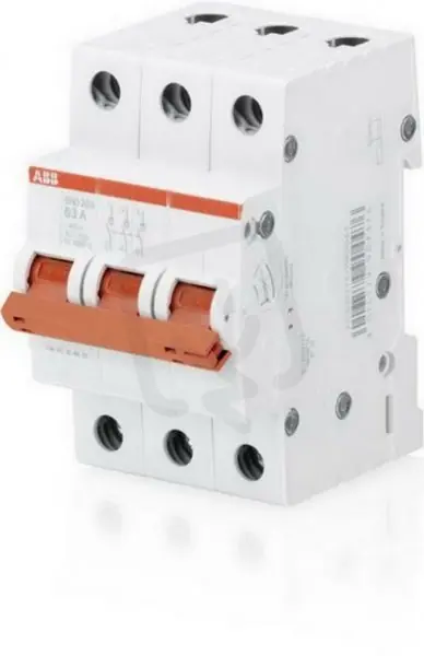 SHD203/25 3 pólový odpínač In 25A pro 415 V AC HOME ABB 2CDD273111R0025 Speciální Cena
