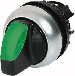 Eaton M22-WRLK-G Prosvětlená ovládací hlavice, 2polohy, aretace, 60st, zelená Sleva