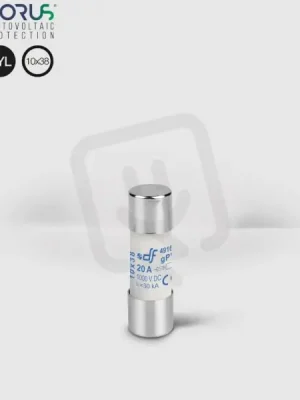 PV Válcová pojistková vložka pro FVE aplikace 10x38 mm gPV 1000V DC 10A Top Prodej