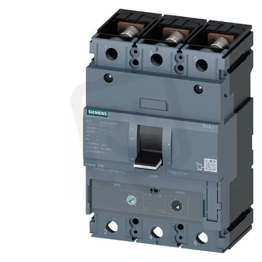 Jistič 3VA12, 250A 36kA/415V, Ir 175÷250A,Ii (5÷10)x In, 3P přední přívod Jen Po Omezenou Doba