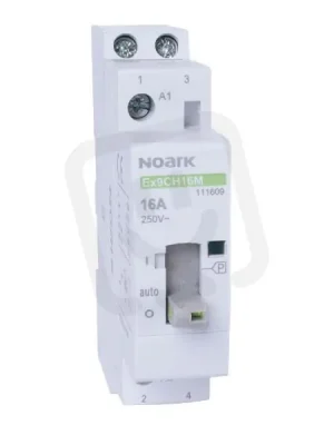 Must-Have Instalační stykač NOARK 111632 EX9CH20M s ručním ovládáním 20A 240VAC 1Z+1V