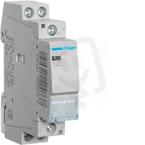 Stykač 25A, 1S+1R, 230V AC /ES210/ HAGER ESC227 Omezená Nabídka