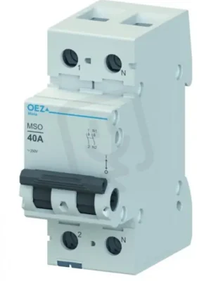 MSO-32-1N Vypínač In 32 A, Ue AC 250 V, 1+N-pól OEZ 42332 Novinka