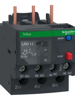 Výhodná Nabídka Schneider LRD12 Jisticí nadproudové relé tř.10A, pro Stykače D09-D38, 5,5-8A
