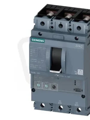 Aktuální Jistič 3VA21, 160A 55kA/415V, Ir 63÷160A,Ii (1,5÷10)x In, 3pól, přední přívod