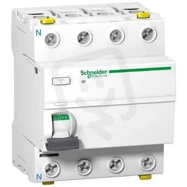 Schneider A9Z21463 Proudový chránič iID 4P 63A 30mA A Přímo Od Výrobce