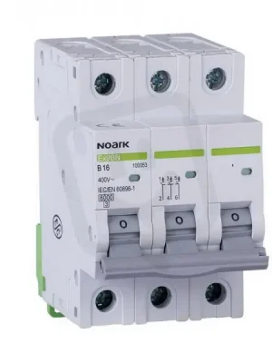 Instalační jistič NOARK 100046 EX9BN 6 kA, char. B, 2 A, 3pól Vysoce Kvalitní