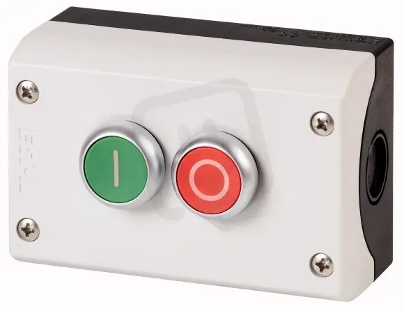 M22-I2-M1 Skříňka se dvěma tlačítky O/I 2Z+2V povrchová montáž EATON 216529 Levný
