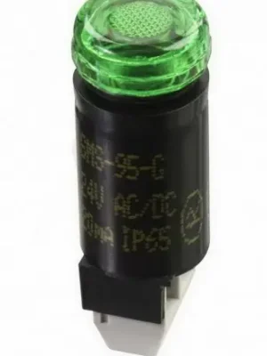 Autentický Indikační signálka SMS-95 G 24DC 8mm zelená ELECO 216973
