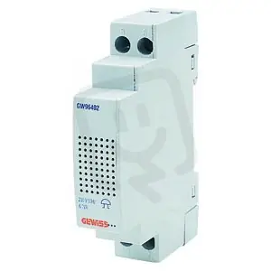 Rychlé Dodání Bzučák 90AM 230V, 10VA, 1 modul, na DIN lištu GEWISS GW96407