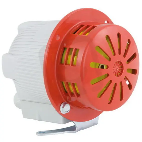 Originální Siréna motorová MINICELERE 110V ACDC IP43 97 dB M12 světle šedá 1 tón 42003