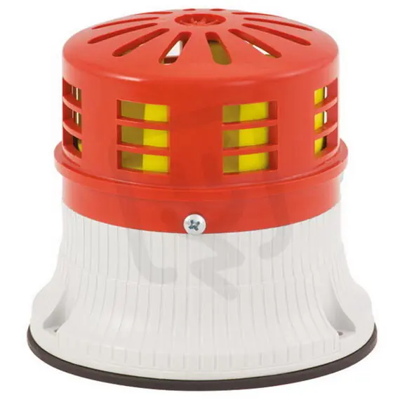 Motorová siréna MICRO W10 S 24V, DC, IP42, 96 dB, světle šedá, 1 tón 42202 Hit Sezóny