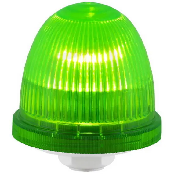 Sleva Modul optický OVOLUX STEADY 12/240V ACDC IP66 1/2‘‘ NPT zelená s trvalým svitem
