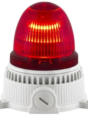 Horká Nabídka Modul optický OVOLUX STEADY 12/240V, ACDC, IP65, M16, červená, s trvalým svitem