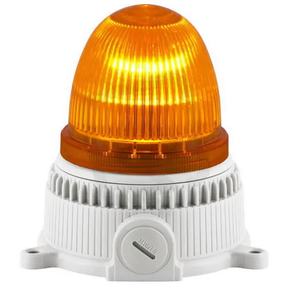 Zlevněný Modul optický OVOLUX FLASHING 12/48V DC IP65 M16 oranžová blikající SIRENA 30072