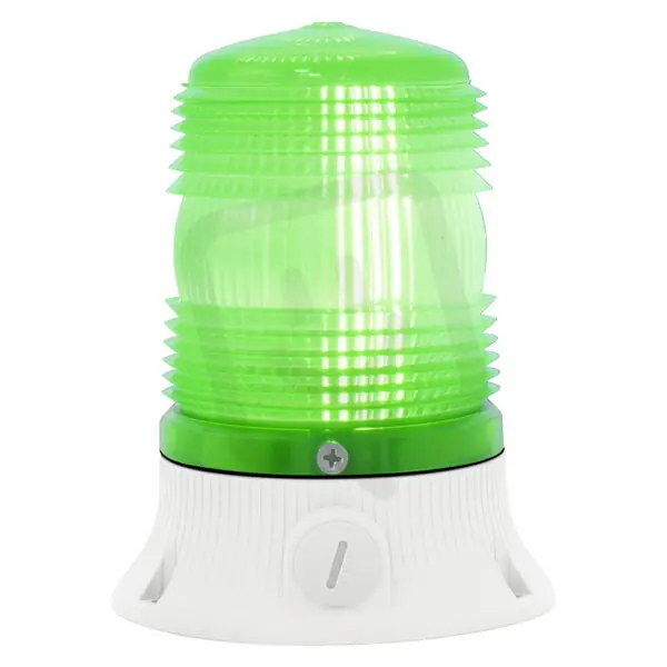 Nakupujte Hned Maják zábleskový MINIFLASH X 12/24 V, ACDC, IP54, zelená SIRENA 63756
