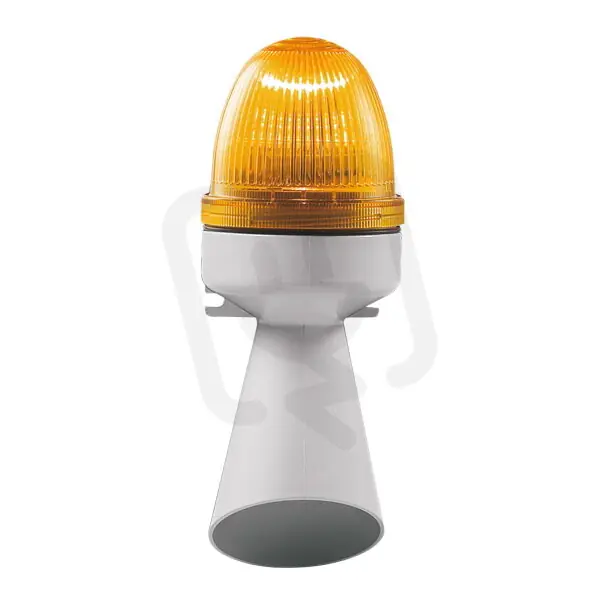 Super Cena Houkačka s optickou signalizací SLEML 240V AC IP43 92 dB oranžová trvalý tón