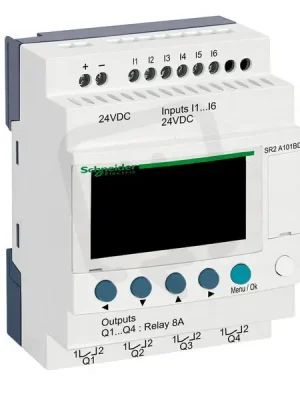Schneider SR2A101BD ZL COMPACT 24VDC bez hod 6DI/4RO Nejlepší Cena