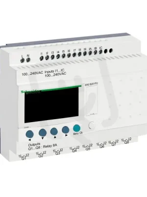 Originální Schneider SR2B201FU ZL COMPACT 100-240VAC s hod 12DI/8RO