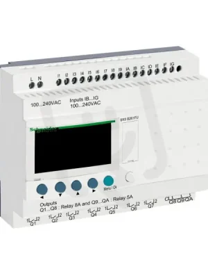 Horká Nabídka Schneider SR3B261FU ZL MODULAR 100-240VAC s hod 16DI/10RO