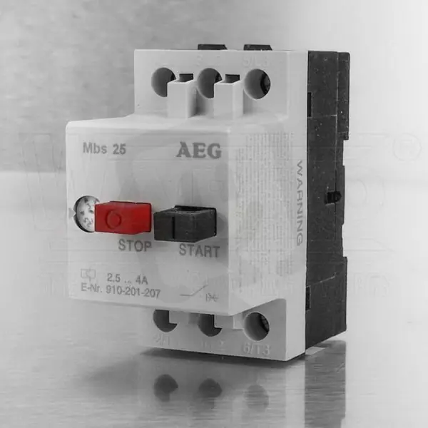 wpr271 motorový ochranný spouštěč Mbs 25 (20-25 A) AEG 35/011 Nejprodávanější