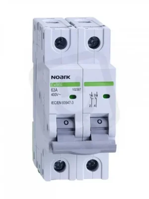 Instalační vypínač NOARK 102385 EX9BI šířka 2 moduly, 2pól, 32A Cenový Hit
