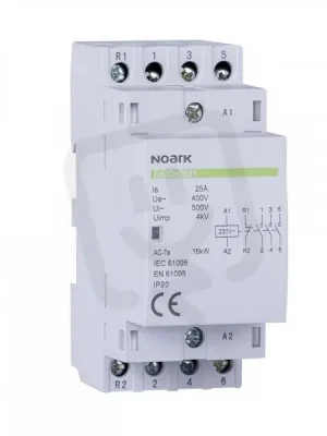 Instalační stykač NOARK 102413 EX9CH25 25 A, ovl. 24 V, 2NC+2NO Zlevněný
