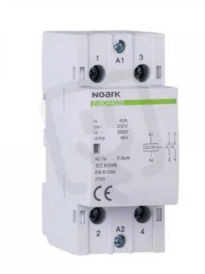 Bezpečná Platba Instalační stykač NOARK 102423 EX9CH63 63 A, ovl. 220/230 V, 2NO