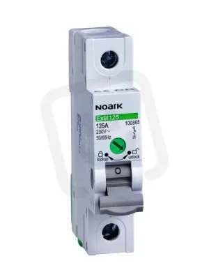 Horká Nabídka Instalační vypínač NOARK 100867 EX9I125 šířka 1 modul, 1pól, 125A
