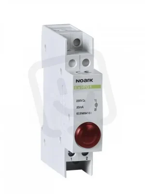 Světelné návěstí NOARK 102431 EX9PD1R 24V AC/DC, 1 červená LED Víkendová Akce