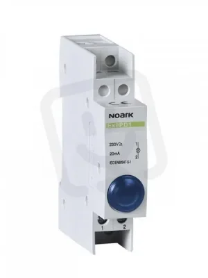 Tovární Cena Světelné návěstí NOARK 102447 EX9PD1B 110V AC/DC, 1 modrá LED