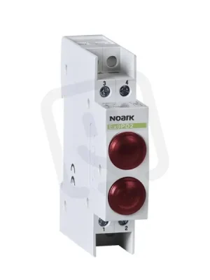 Světelné návěstí NOARK 102482 EX9PD2RR 110V AC/DC 1 červená LED a 1 červená LED Finální Výprodej