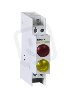 Nejlepší Volba Světelné návěstí NOARK 102484 EX9PD2RY 6,3V AC/DC 1 červená LED a 1 žlutá LED