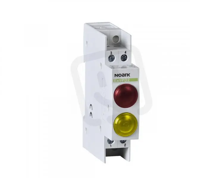 Světelné návěstí NOARK 102486 EX9PD2RY 24V AC/DC 1 červená LED a 1 žlutá LED Cenový Hit