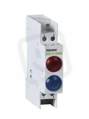 Světelné návěstí NOARK 102490 EX9PD2RB 12V AC/DC 1 červená LED a 1 modrá LED Nová Kolekce
