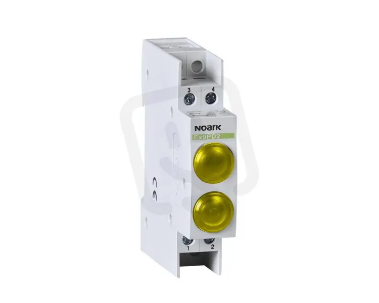 Nová Kolekce Světelné návěstí NOARK 102502 EX9PD2YY 110V AC/DC 1 žlutá LED a 1 žlutá LED