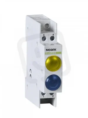 Světelné návěstí NOARK 102507 EX9PD2YB 110V AC/DC 1 žlutá LED a 1 modrá LED Tovární Cena