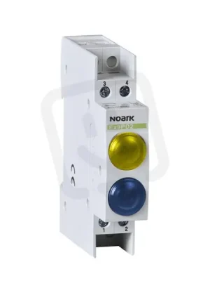 Ihned K Objednání Světelné návěstí NOARK 102508 EX9PD2YB 230V AC/DC 1 žlutá LED a 1 modrá LED