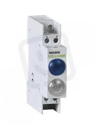 Světelné návěstí NOARK 102520 EX9PD2BW 12V AC/DC, 1 modrá LED a 1 bílá LED Nakupujte Hned