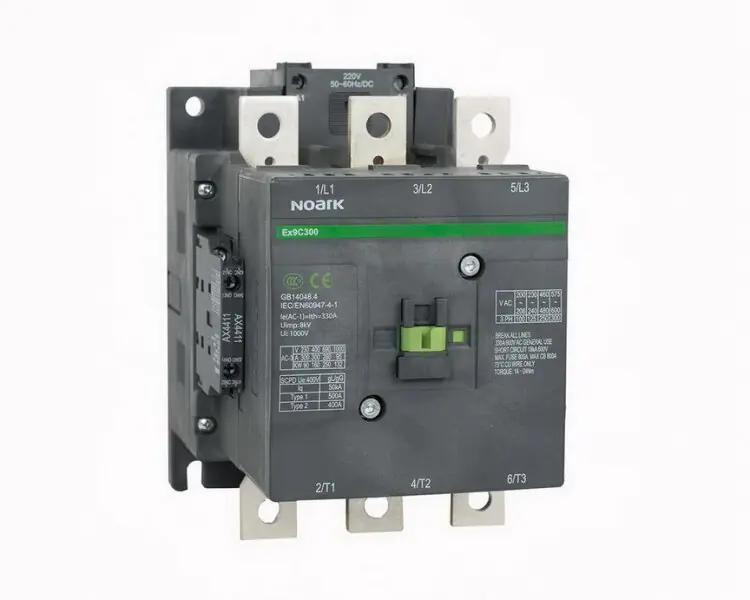 Stykač NOARK 106253 EX9C225 3P 225A AC-3, 24V AC/DC 2Z+2V pom. kontakty Vysoce Kvalitní
