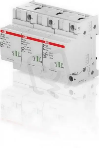 ABB OVR T1-T2 3L 12,5-440s P QS Přepěťová ochrana T1+T2 12,5-440kA Cenový Hit