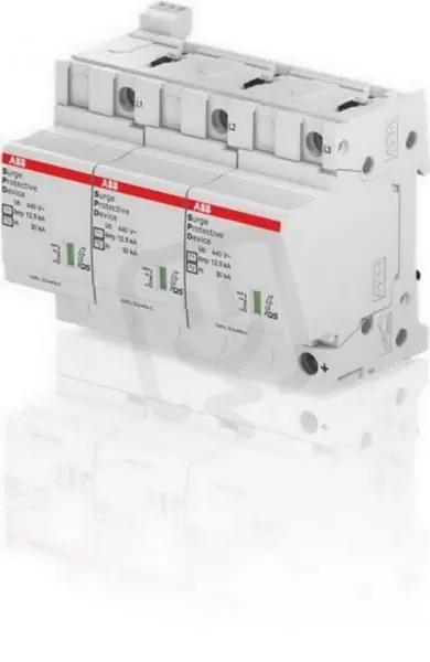 ABB OVR T1-T2 3L 12,5-440s P TS QS Přepěťová ochrana T1+T2 12,5-440kA Vysoce Kvalitní