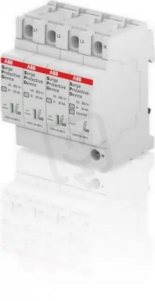 Originální OVR T2 3N 40-350 P QS Přepěťová ochrana T2 40-350 kA ABB 2CTB803983R1100
