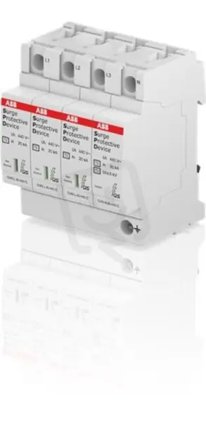 Oblíbený OVR T2 3N 40-440 P QS Přepěťová ochrana T2 40-440 kA ABB 2CTB803973R1400