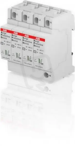Sleva OVR T2 4L 40-440 P QS Přepěťová ochrana T2 40-440 kA ABB 2CTB803873R5100
