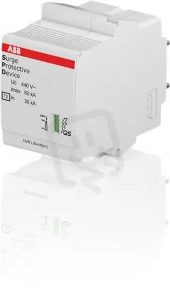 OVR T2 80-440s C QS Přepěťová ochrana T2 L1 80-440 kA ABB 2CTB815708R5500 Vysoce Kvalitní
