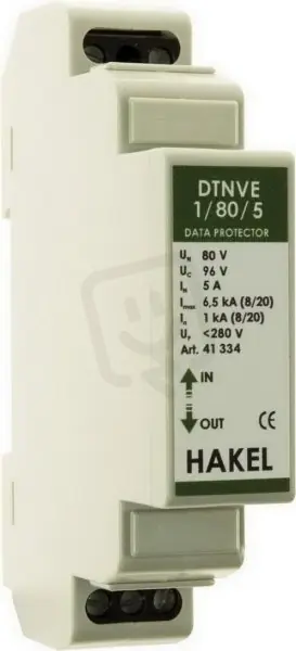 Hakel 41334 DTNVE 1/80/5 Datová ochrana Bezpečná Platba