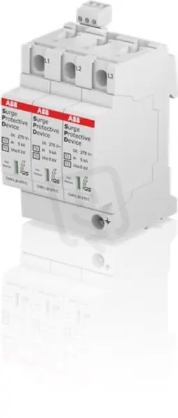 Horká Nabídka OVR T2-T3 3L 20-275 P TS QS Přepěťová ochrana T2+T3 20-275kA ABB 2CTB803873R3500