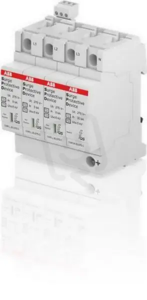 OVR T2-T3 3N 20-275 P TS QS Přepěťová ochrana T2+T3 20-275kA ABB 2CTB803973R1600 Výhodná Nabídka