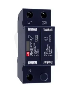 Svodič impulzních proudů a rázového přepětí HAKEL HLSA12,5-275/1+1 SPD typ 1+2+3 Must-Have